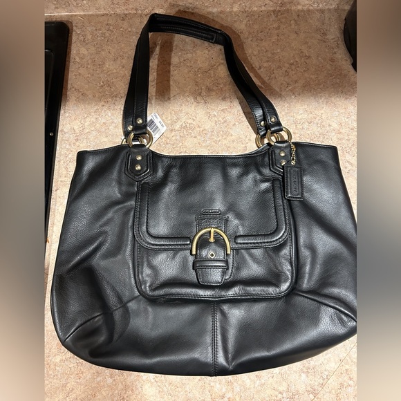 Coach Handbags - BNWT COACH Campbell Belle Bordeaux Leather Carryall Shoulder Bag Purse F24961.